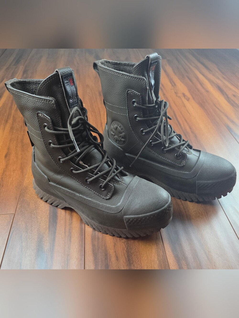 Converse CHUCK TAYLOR AS Lugged 2.0 XHi Waterproof BOOT, A10376C Women 7 Men 5